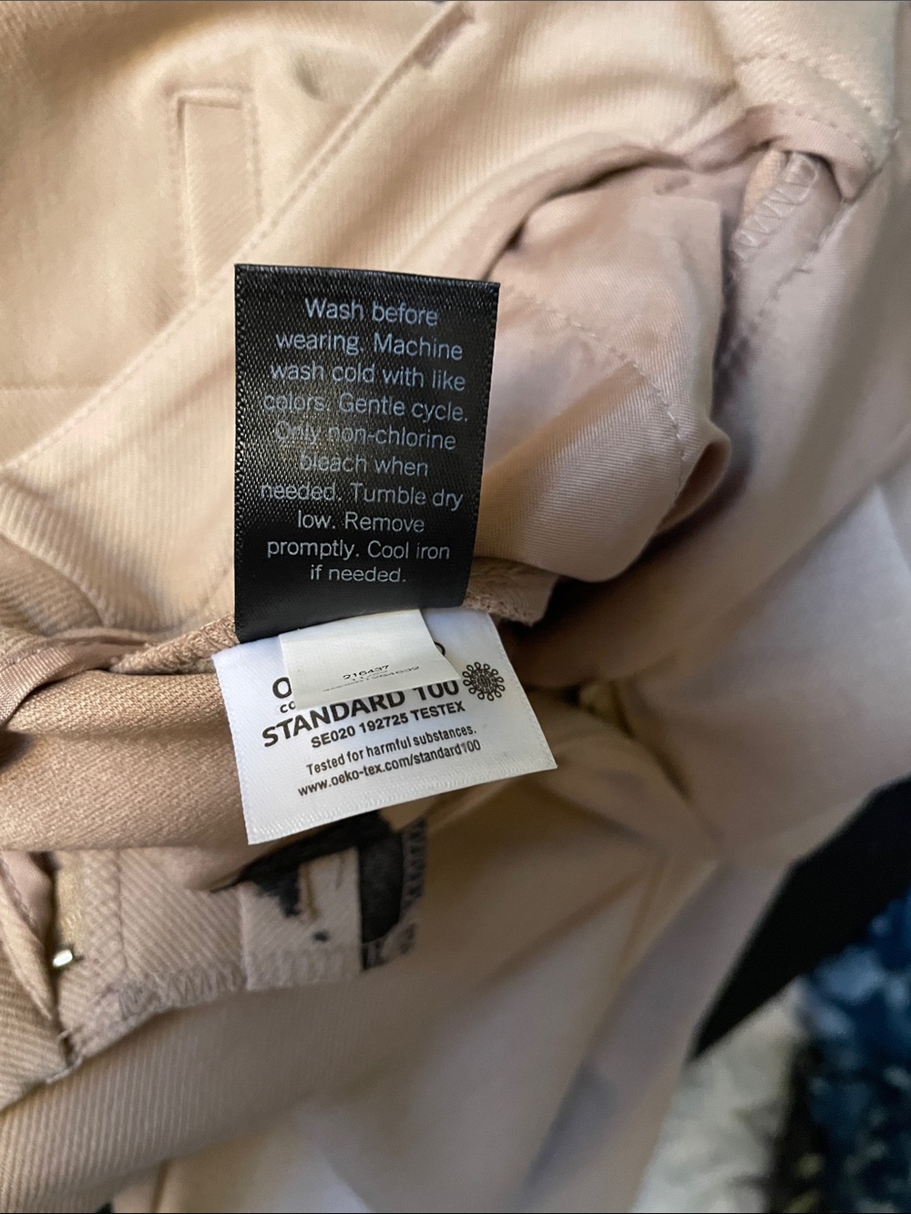 Simply Vera Vera Wang Beige tan Tailored pants ankle length stretch - Picture 5 of 14